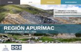 Región Apúrimac: Reporte estadístico 2012 - 2015