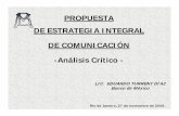PROPUESTA DE ESTRATEGIA INTEGRAL DE COMUNICACIÓN ...