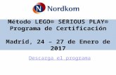 Certificación LSP enero 2017 en madrid