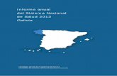 Informe anual del Sistema Nacional de Salud 2013 Galicia