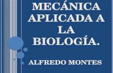 Introducción de Física Mecánica a la Biologia.