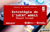 2016.06.28 Estratègia idCAT Mòbil - Jornada ERidCAT