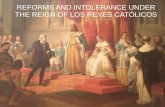 Los reyes católicos: reforms