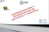 administracion y organizacion de archivos y carpetas