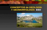 CONCEPTOS DE GEOLOGIA - 3º ESO