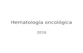 CES 2016 01 - Enfoque hematológico, Leucemias mieloides
