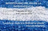 Bicentenario del dia de la independencia