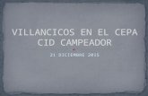 2015 21 22_Villancicos en el CEPA Cid Campeador