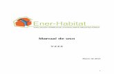 Manual de uso de Ener-Habitat