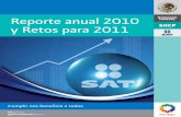 Reporte anual 2010 y Retos para 2011