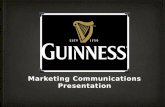 Guinness Presentation
