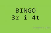 Bingo de 3r i 4t 2015