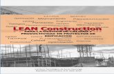 Lean Construction, para la gestión de calidad y productividad en proyectos de edificación.