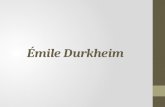Émil Durkheim