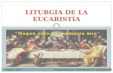 La Misa-La Liturgia de la Eucaristía