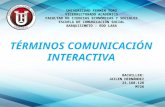 Comunicacion interactiva términos