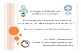 Contaminación Ambiental por arsénico en la Argentina: un problema aún no resuelto