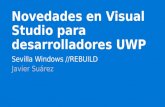 Novedades en Visual Studio Update 2 y Visual Studio 15 para desarrolladores UWP
