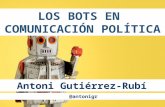 Los bots en comunicación política