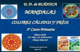 U. D. DE PLÁSTICA: MANDALAS - COLORES CÁLIDOS Y FRÍOS.