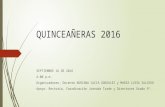 Quinceañeras 2016