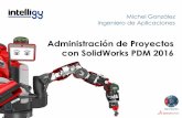 Administración de proyectos con SolidWorks PDM 2016