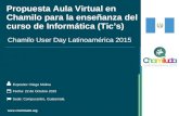 Propuesta Aula Virtual en Chamilo - Diego Molina