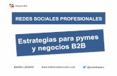 Redes sociales profesionales: estrategias para pymes y negocios B2B