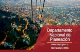 Presentación Javier Pérez Burgos - Director Desarrollo Regional Sostenible del DNP