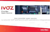 IVOZ Provider Open Source - La solución VoIP opensource para operadores e integradores
