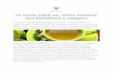 Té verde(Qué es, cómo tomarlo, sus beneficios y riesgos)