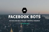 Facebook bots: La nueva arma para la atención al cliente en redes sociales
