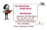 Fotos III Recital poético-musical-2016-ARAMO