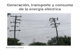 Generación, transporte y consumo de la energía eléctrica.