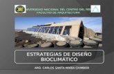 Estrategias de diseño bioclimatico