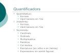 Quantificadors quantitatius indefinits i numerals