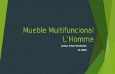 Maqueta Mueble Multifuncional L' homme