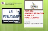 I Unidad CONCEPTOS BÁSICOS DE LA PUBLICIDAD