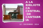 VISITA A LA BIBLIOTECA CENTRAL DE CANTABRIA