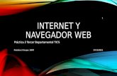 Internet y navegador web practica 2 tics