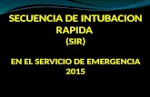 Secuencia de intubacion rapida 2015