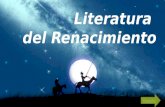 Conferencia. Literatura renacentista