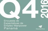 Encuesta de Expectativas de Empleo Manpower Panamá 4 q 2016 final