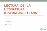Lectura de la literatura hispanoamericana (4º)