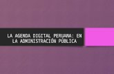 AGENDA DIGITAL PERUANA