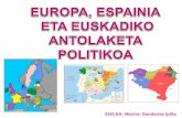 Europa,  EB, Espainia eta Euskadi  aurkezpena