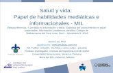 Salud y vida: Papel de habilidades mediáticas e informacionales - MIL