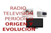Origen y evolución del Radio, Televisión y Periódico
