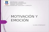 Motivacion y emoción