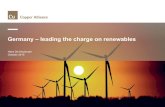 Alemania líder en energías renovables